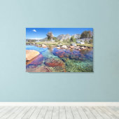 アメリカ、カリフォルニア、稲葉国有林4 キャンバスプリント (インサイチュ (ウッドフロア))