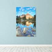 アメリカ、カリフォルニア、稲葉国有林5 キャンバスプリント (インサイチュ (ウッドフロア))