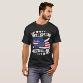 アメリカ・カーボベルデーン国旗 Tシャツ (正面フル)