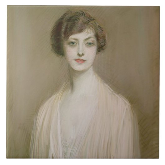 アメリカ(キャンバスでパステル調) タイル (正面)