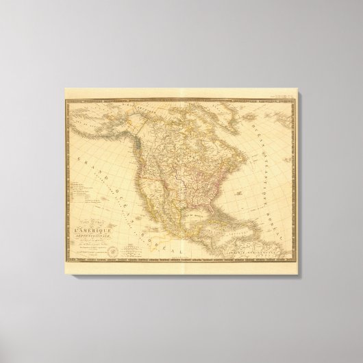 アメリカ キャンバスプリント (正面)