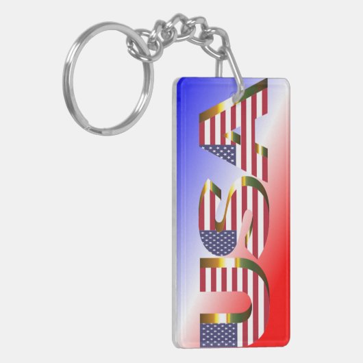アメリカ キーホルダー (正面左)