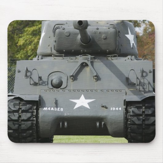 アメリカ、ケンタッキー州、フォートノックス:パットン戦車博物館 マウスパッド (正面)