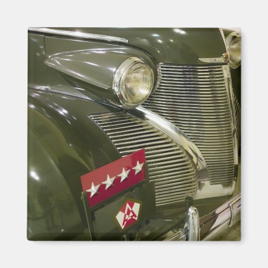 アメリカ、ケンタッキー、フォートノックス：パットン美術館 マグネット (正面)