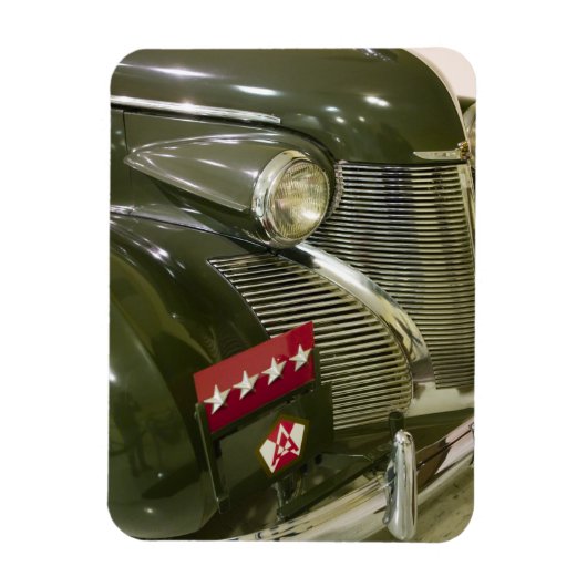 アメリカ、ケンタッキー、フォートノックス：パットン美術館 マグネット (縦)