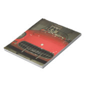 アメリカ、ケンタッキー、ボーリンググリーン：ナショナルコルベット3 ノートパッド (回転)