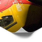 アメリカ、ケンタッキー、ボーリンググリーン:ナショナルコルベット4 ポスター (角)