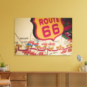 アメリカ、ケンタッキー、ボーリンググリーン：ナショナルコルベット5 キャンバスプリント (インサイチュ (リビング))