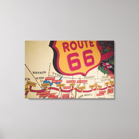 アメリカ、ケンタッキー、ボーリンググリーン：ナショナルコルベット5 キャンバスプリント (正面)