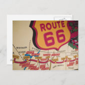 アメリカ、ケンタッキー、ボーリンググリーン：ナショナルコルベット5 ポストカード (正面/裏面)