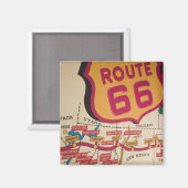 アメリカ、ケンタッキー、ボーリンググリーン：ナショナルコルベット5 マグネット (正面/裏面)