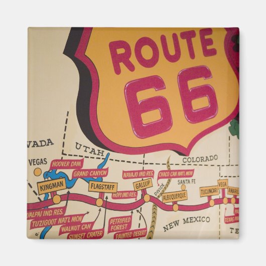 アメリカ、ケンタッキー、ボーリンググリーン：ナショナルコルベット5 マグネット (正面)