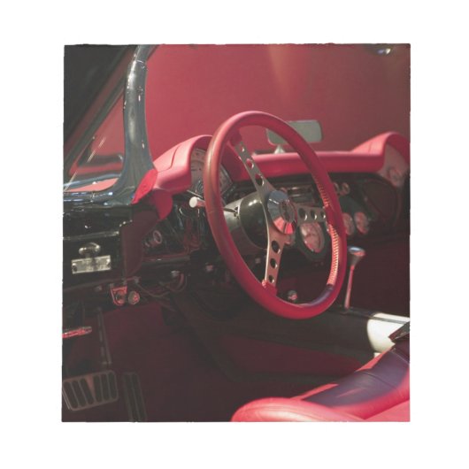 アメリカ、ケンタッキー、ボーリンググリーン:ナショナルコルベット ノートパッド (正面)