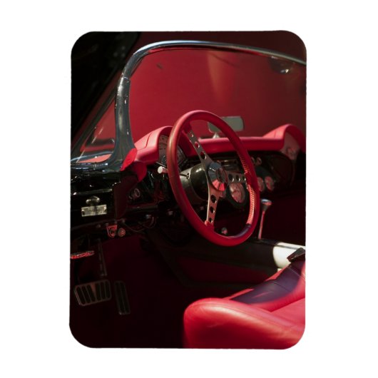 アメリカ、ケンタッキー、ボーリンググリーン：ナショナルコルベット マグネット (縦)