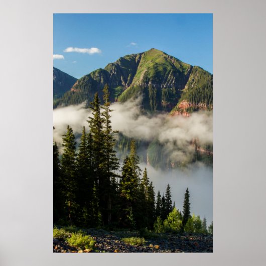 アメリカ、コロラド州、サンフアン山脈。清算 ポスター (正面)