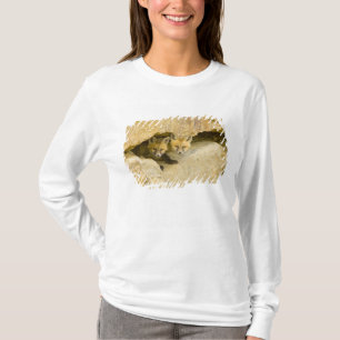 アメリカ、コロラド州、ブレckenridge。気になるアカギツネ tシャツ