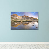 アメリカ、コロラド州、ロッキーマウンテンNP。嵐の雲 キャンバスプリント (インサイチュ (ウッドフロア))