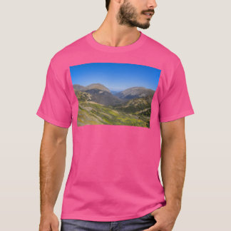 アメリカ。コロラド州.ロッキー山国立公園。ベース Tシャツ