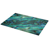 アメリカ、コロラド、ラファイエット。アワビ貝紋章 カッティングボード (角)