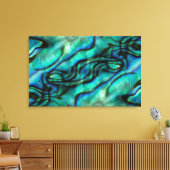 アメリカ、コロラド、ラファイエット。アワビ貝紋章 キャンバスプリント (インサイチュ (リビング))