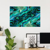 アメリカ、コロラド、ラファイエット。アワビ貝紋章 ポスター (ホームオフィス)