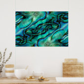 アメリカ、コロラド、ラファイエット。アワビ貝紋章 ポスター (キッチン)