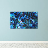 アメリカ、コロラド、ラファイエット。アワビ貝 キャンバスプリント (インサイチュ (ウッドフロア))