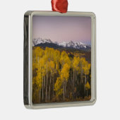アメリカ、コロラド、ロッキー山脈。サンの暁 メタルオーナメント (右)
