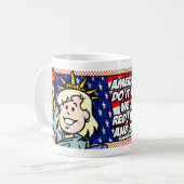 アメリカ コーヒーマグカップ (正面左)