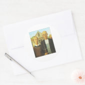 アメリカ – ゴシック様式の大型シール材 ラウンドシール (封筒)