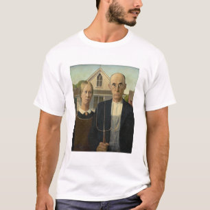 アメリカ・ゴシック調の絵画の作品群 Tシャツ