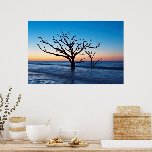 アメリカ、サウスカロライナ、エジプトアイランド、ボタニベイ ポスター (キッチン)