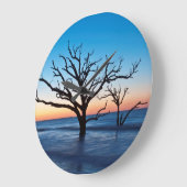 アメリカ、サウスカロライナ、エジプトアイランド、ボタニベイ ラージ壁時計 (傾斜)