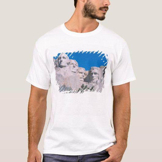 アメリカ, サウスダコタ州, ラシュモア山 Tシャツ (正面)