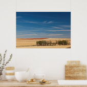 アメリカ、サウスダコタ、ムード、草原の風景 ポスター (キッチン)