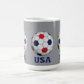 アメリカ サッカー シャツ コーヒーマグカップ (中央)