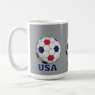 アメリカ サッカー シャツ コーヒーマグカップ