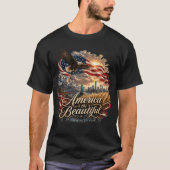 アメリカ・ザ・ビューティフル250周年記念 Tシャツ (正面)