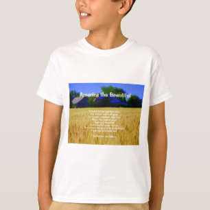 アメリカ・ザ・ビューティフル・シャツ Tシャツ