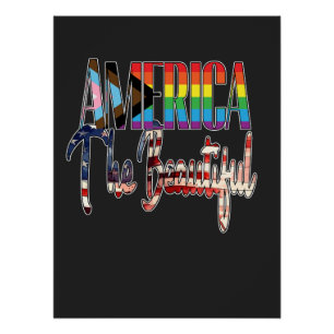 アメリカ・ザ・ビューティフル - LGBTQIA ポスター