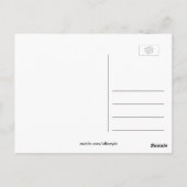 アメリカ・シアトルのオリンピック国立公園 ポストカード (裏面)