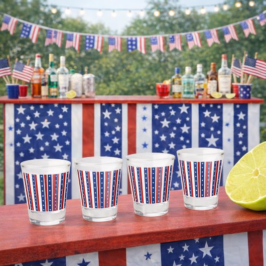 アメリカ ショットグラス