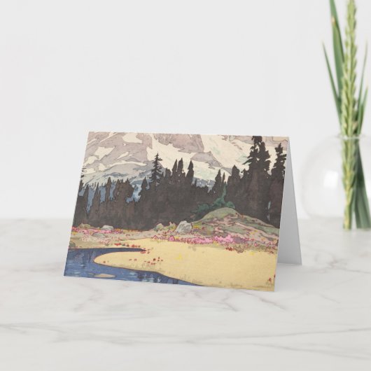 アメリカ・シリーズのレイニエ山（恋屋山） カード (正面)