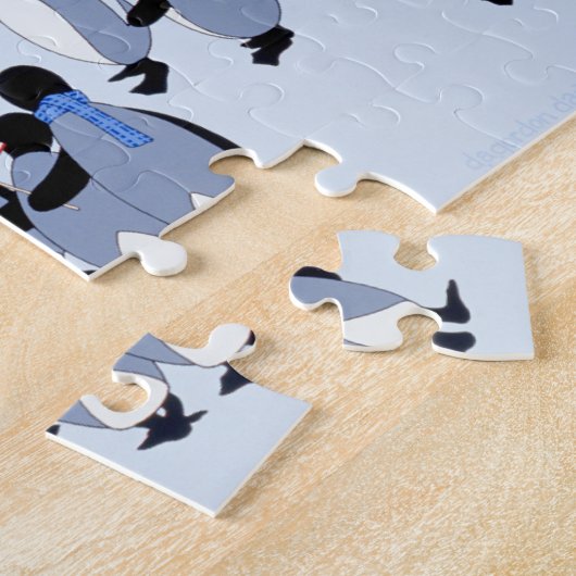 アメリカ!ジグソーパズル ジグソーパズル (側面)