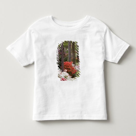 アメリカ、ジョージア州パインマウンテン。 の森 トドラーTシャツ (正面)