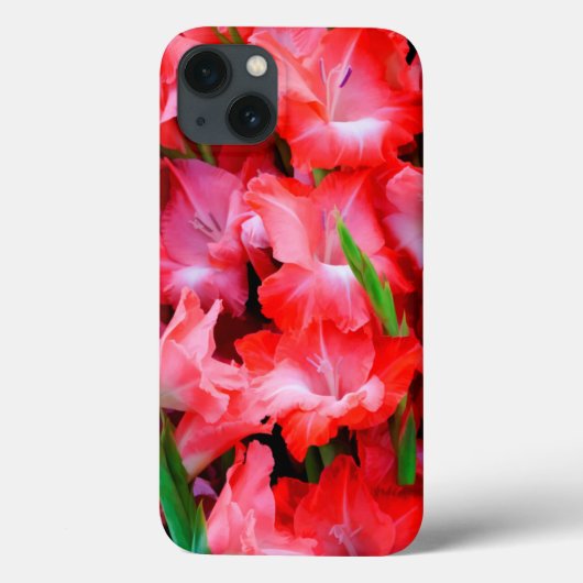 アメリカ,ジョージア州,サバンナ,グラジオラスの花束 Case-Mate iPhoneケース (裏面)