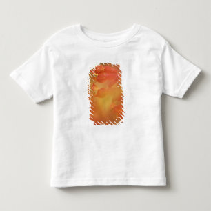 アメリカ ジョージア サバンナ セコイアバラ アブストラクト トドラーTシャツ