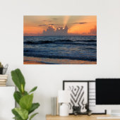 アメリカ,ジョージア,ティビー島,ティビー島ビーチ ポスター (ホームオフィス)