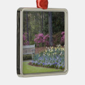 アメリカ、ジョージア、パインマウンテン。〜の縁ど一つ メタルオーナメント (右)