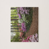 アメリカ、ジョージア、パインマウンテン。〜を通る経路 ジグソーパズル (縦)